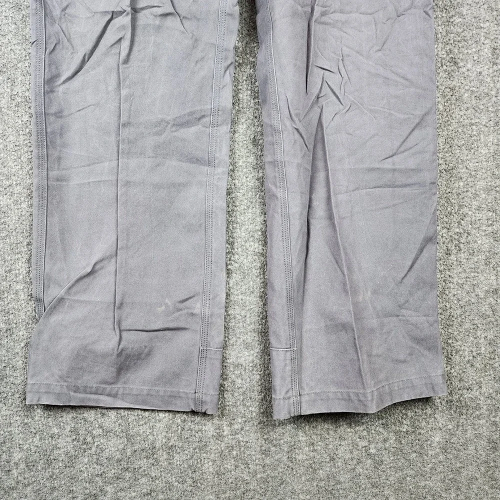 Mountain Khakis Pants Mens 36x32 Relaxed Fit Grey Canvas Outdoor EUC